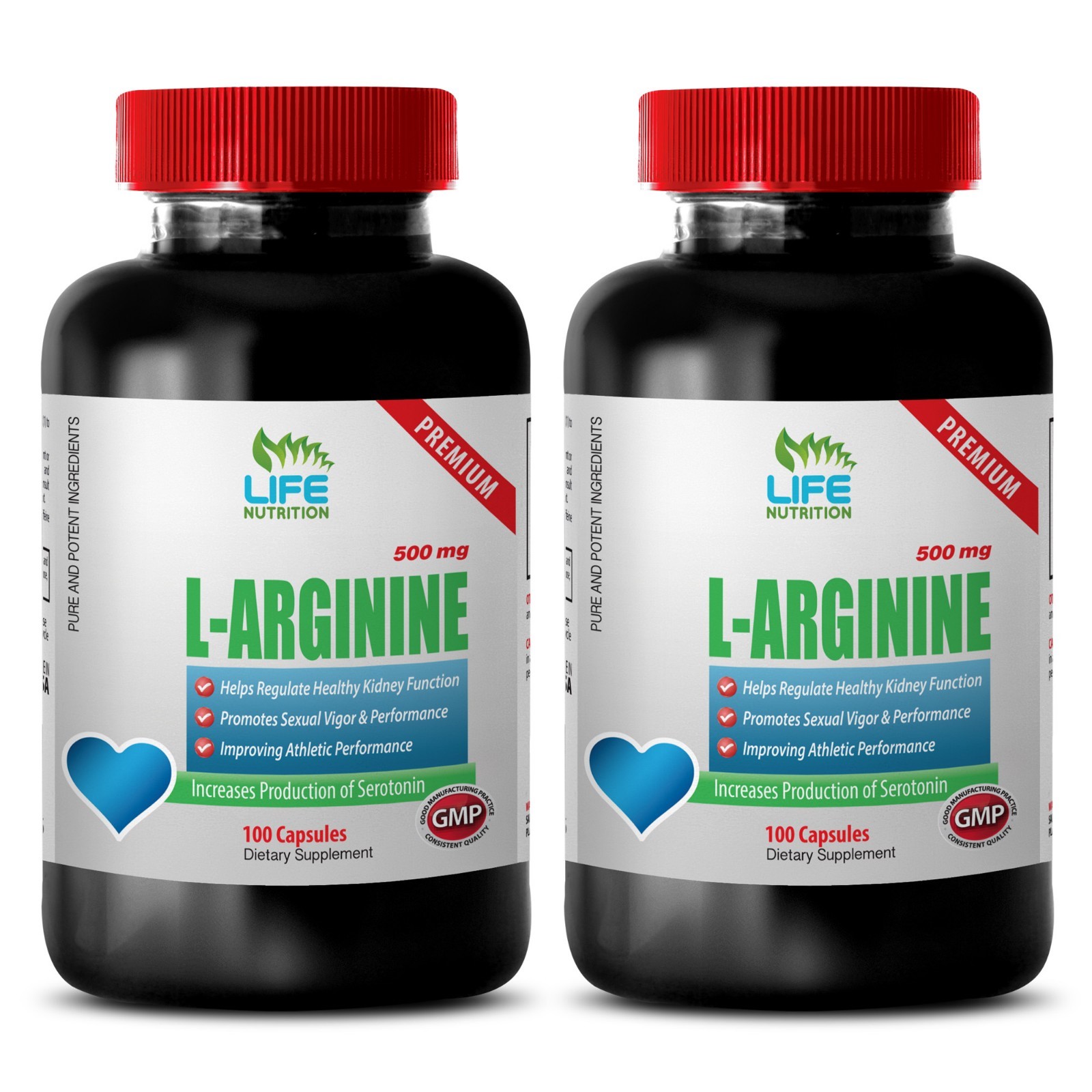 Protein Supplements - L-Arginine 510mg -  Muscle Mass Gainer Pills 2B