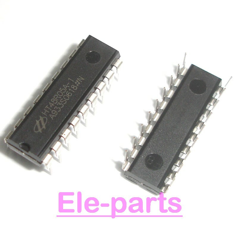 10 PCS HT48R05A-1 DIP-18 HT48R05 Cost-Effective I/O Type 8-Bit MCU Chip IC