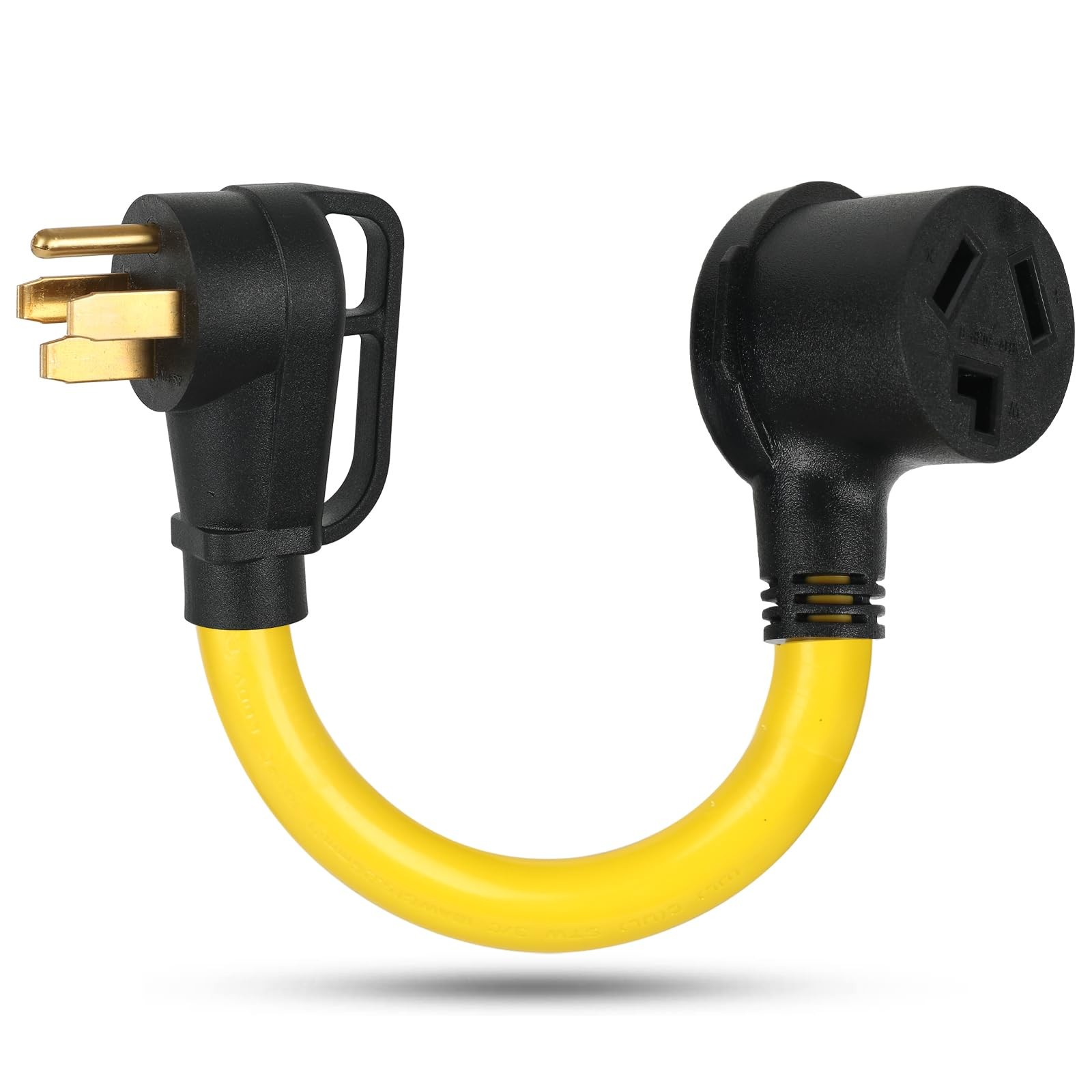NEMA 14-50P to 10-30R Power Cord Adapter 4 Prong Male Plug to 3 Prong Female ...