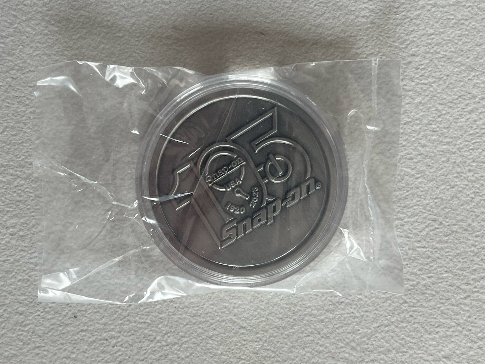 Snap-On Challenge Coin 105th Anniversary