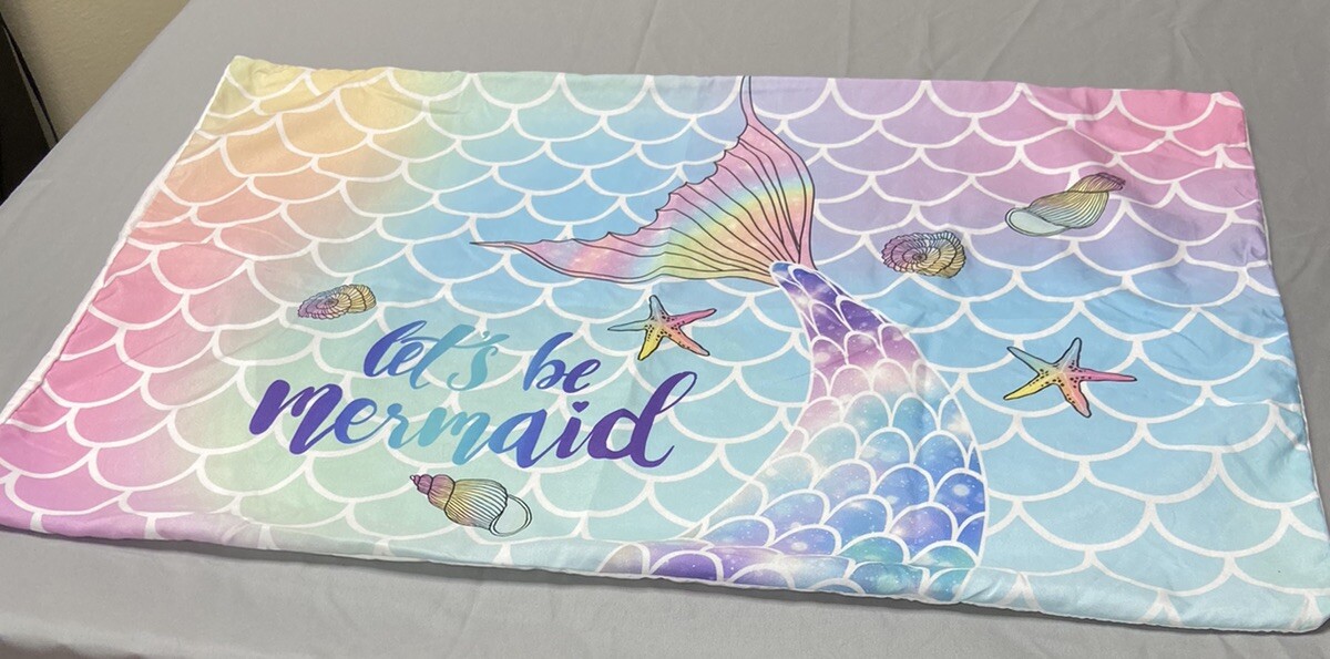 Let’s Be A Mermaid Pillowcase