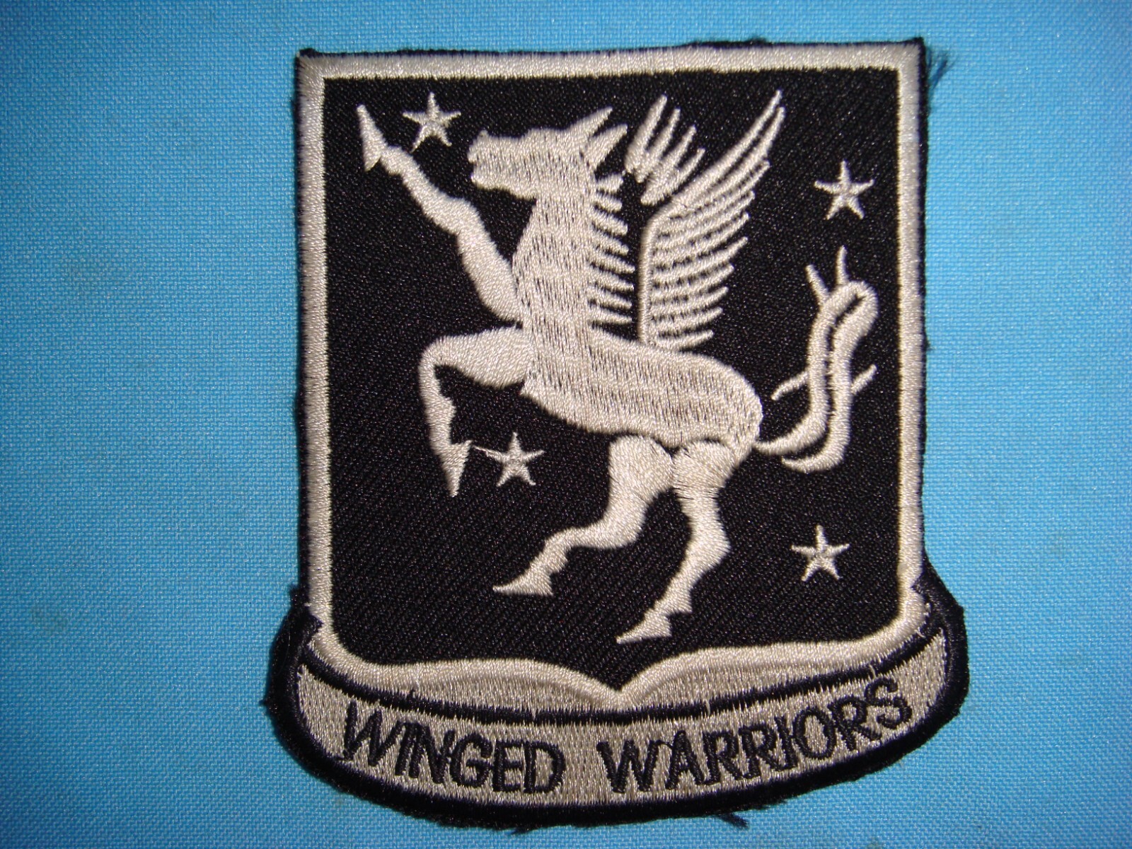 VIETNAM WAR PATCH, US 228th AVIATION REGIMENT WINGED WARRIORS