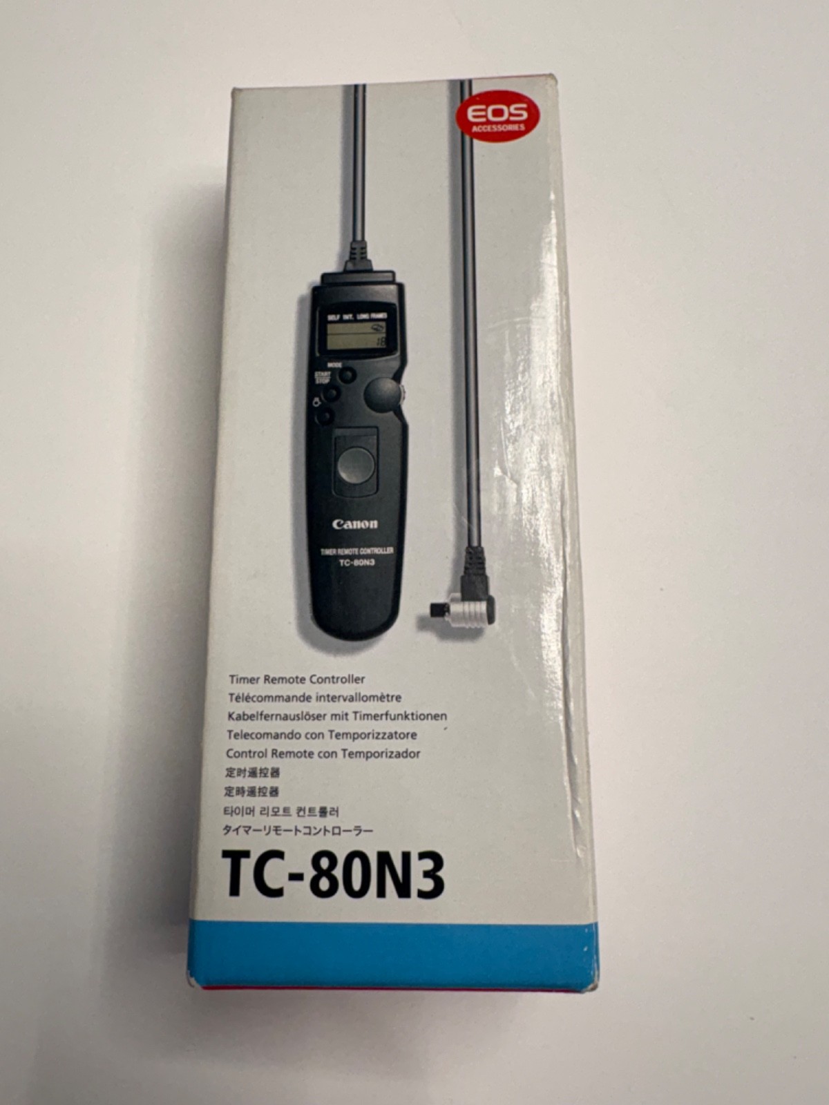 Canon TC-80N3 Timer Remote Controller - New Open Box