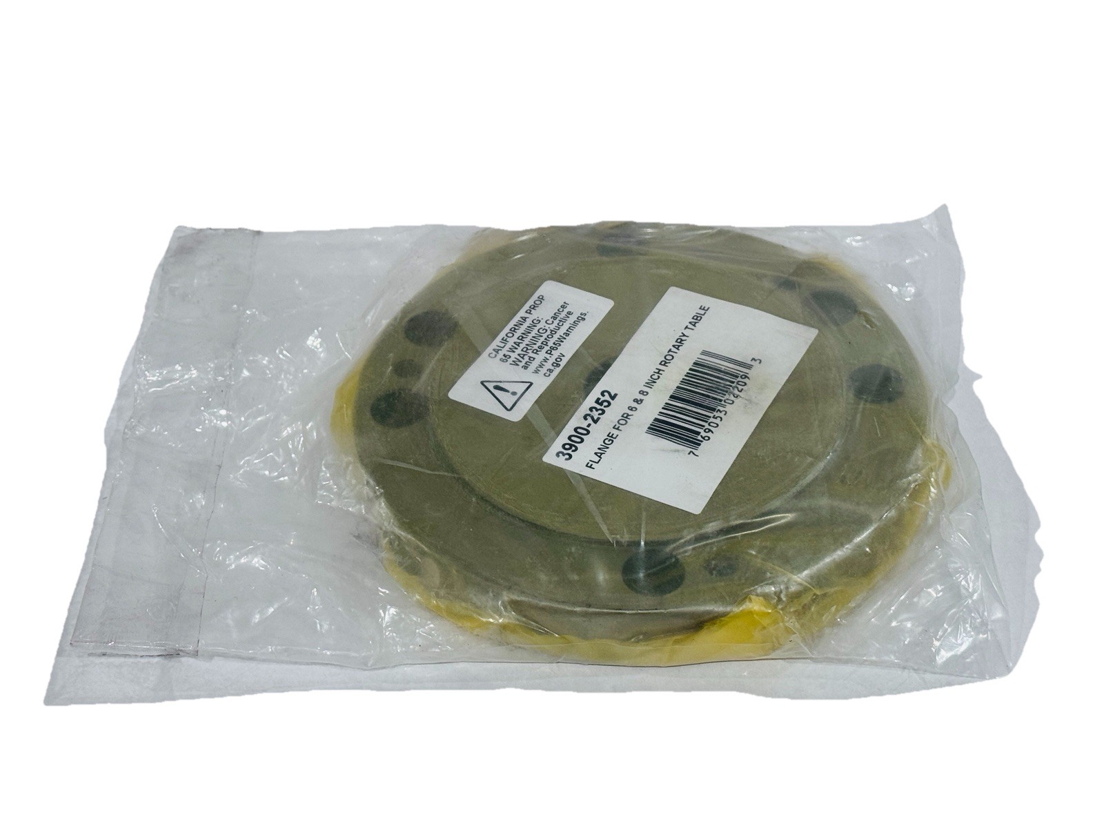 Vertex Flange For  5" 3-Jaw Chuck On 6" & 8" Rotary Tables 3900-2352