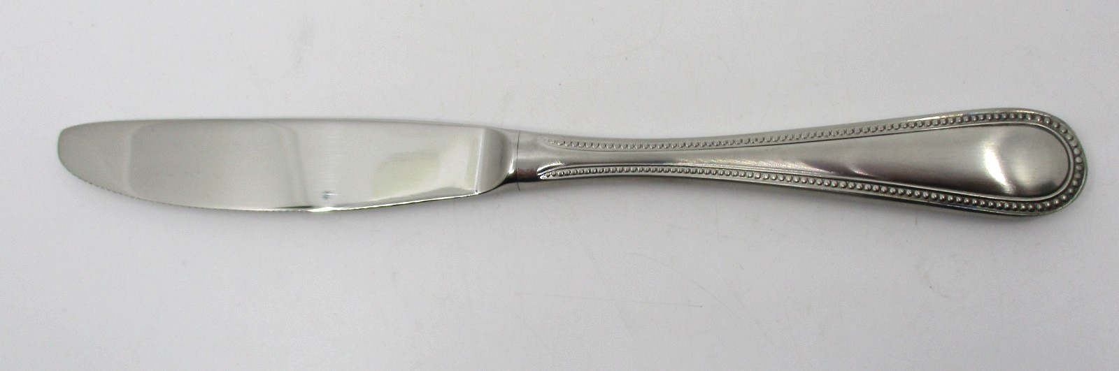 TOWLE STAINLESS BEADED ANTIQUE (China 18/10)  DINNER KNIFE- 9" 07O