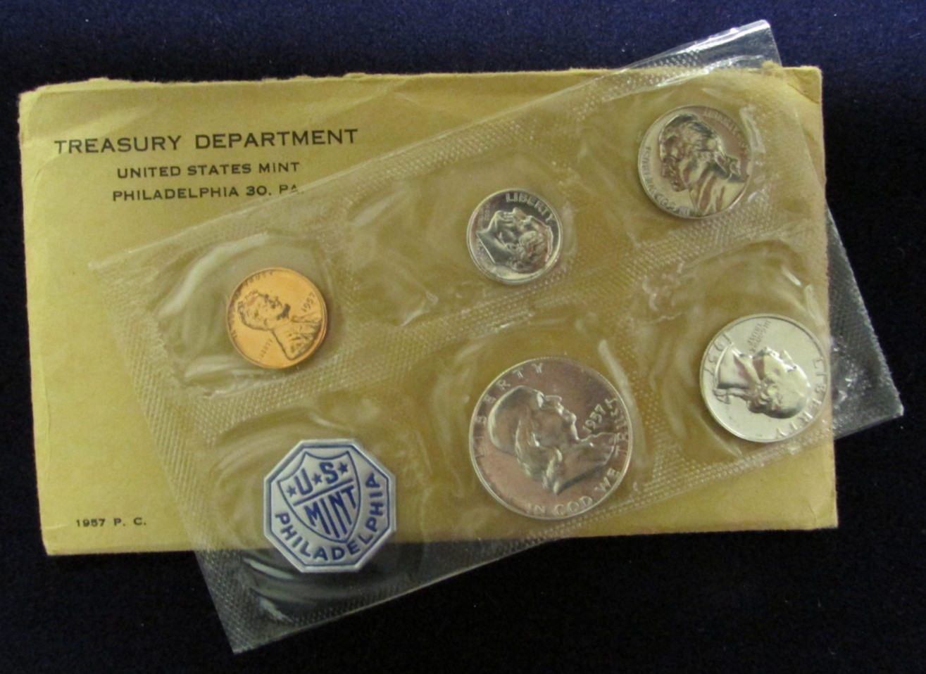1957 US Proof Set in in Cello Pack