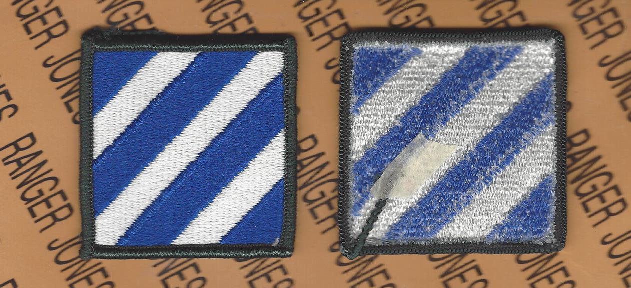 US Army 3rd Infantry Division MARNE uniform patch m/e