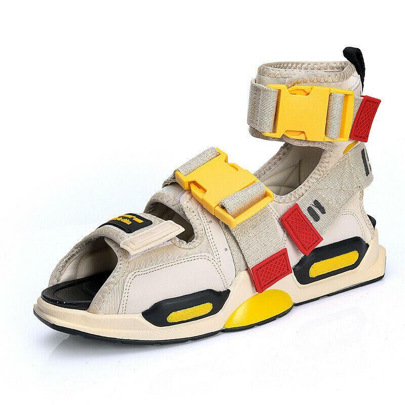 Men's Beach New Slingbacks High Top Sandals Shoes Peep Toe Summer Walking Sports