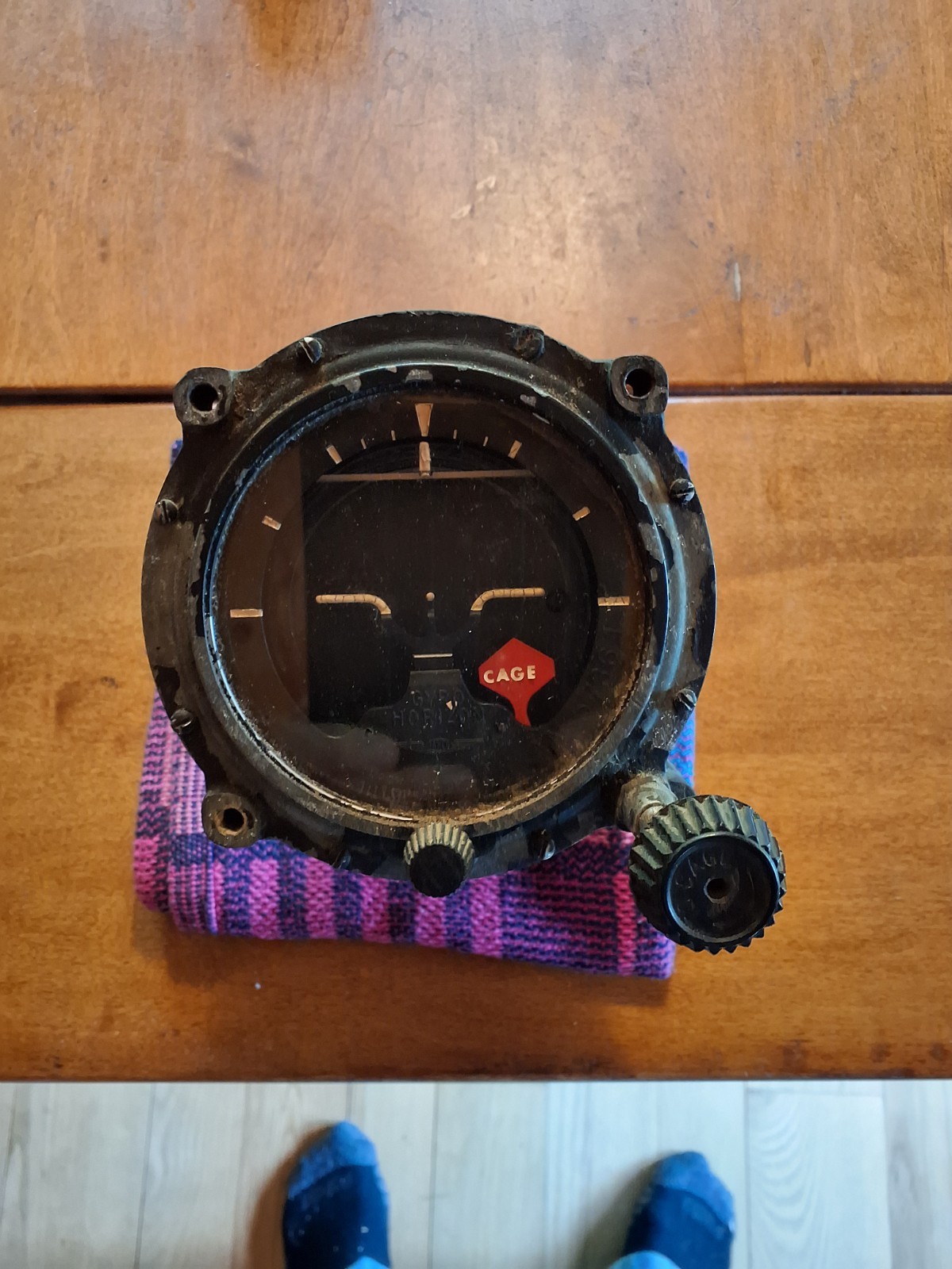 Jack & Hientz Gyro Horizon Indicator P/N AN5736-1