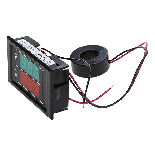 Volts Amp Meter, 500V 100A Digital Voltmeter Ammeter Panel,LED 2in1