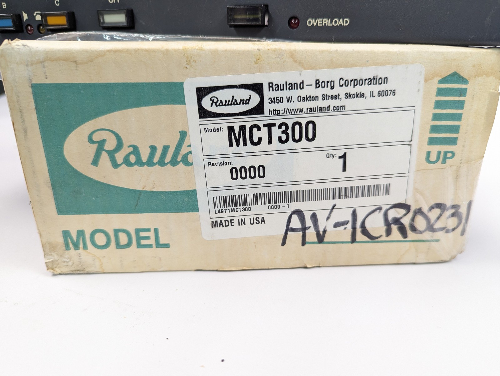 Rauland Borg MCT300 Communications Control Module Board Assembly