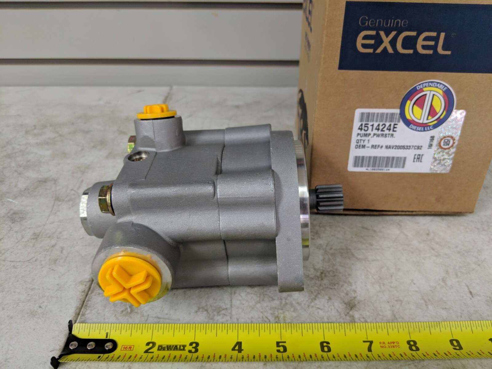 Power Steering Pump RH Rotation for International Excel# 451424E Ref# 2005337C92