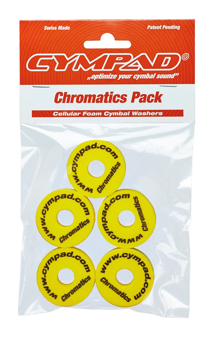 CYMPAD - CS15/5Y - Chromatics Set 40/15mm - YELLOW (5-pieces) Crash