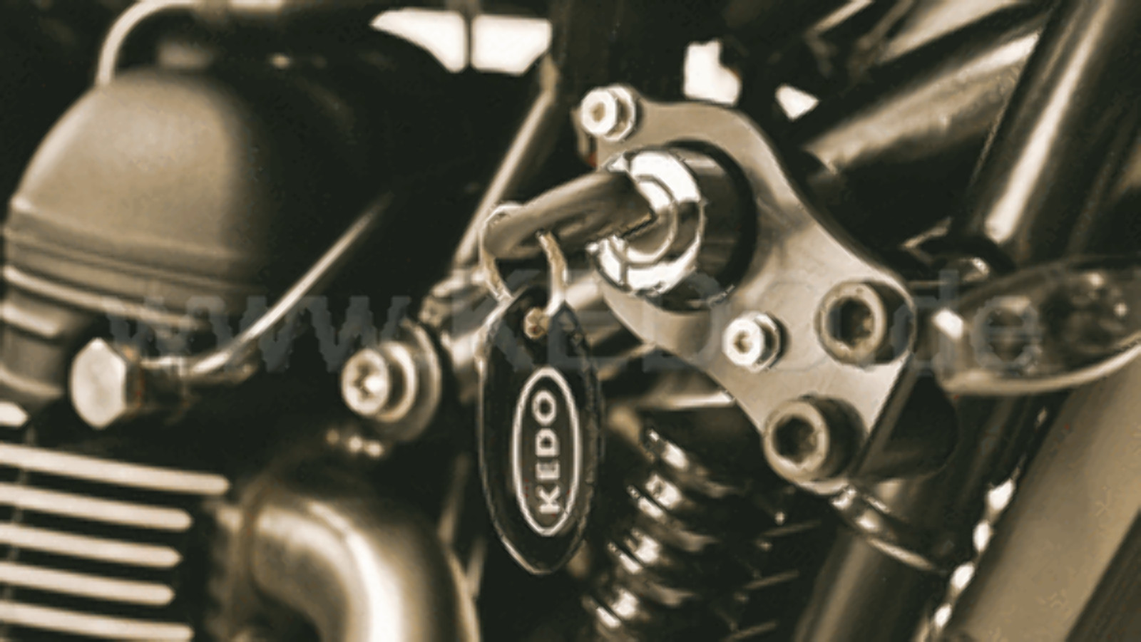 Main Switch Bracket, Black Anodized
