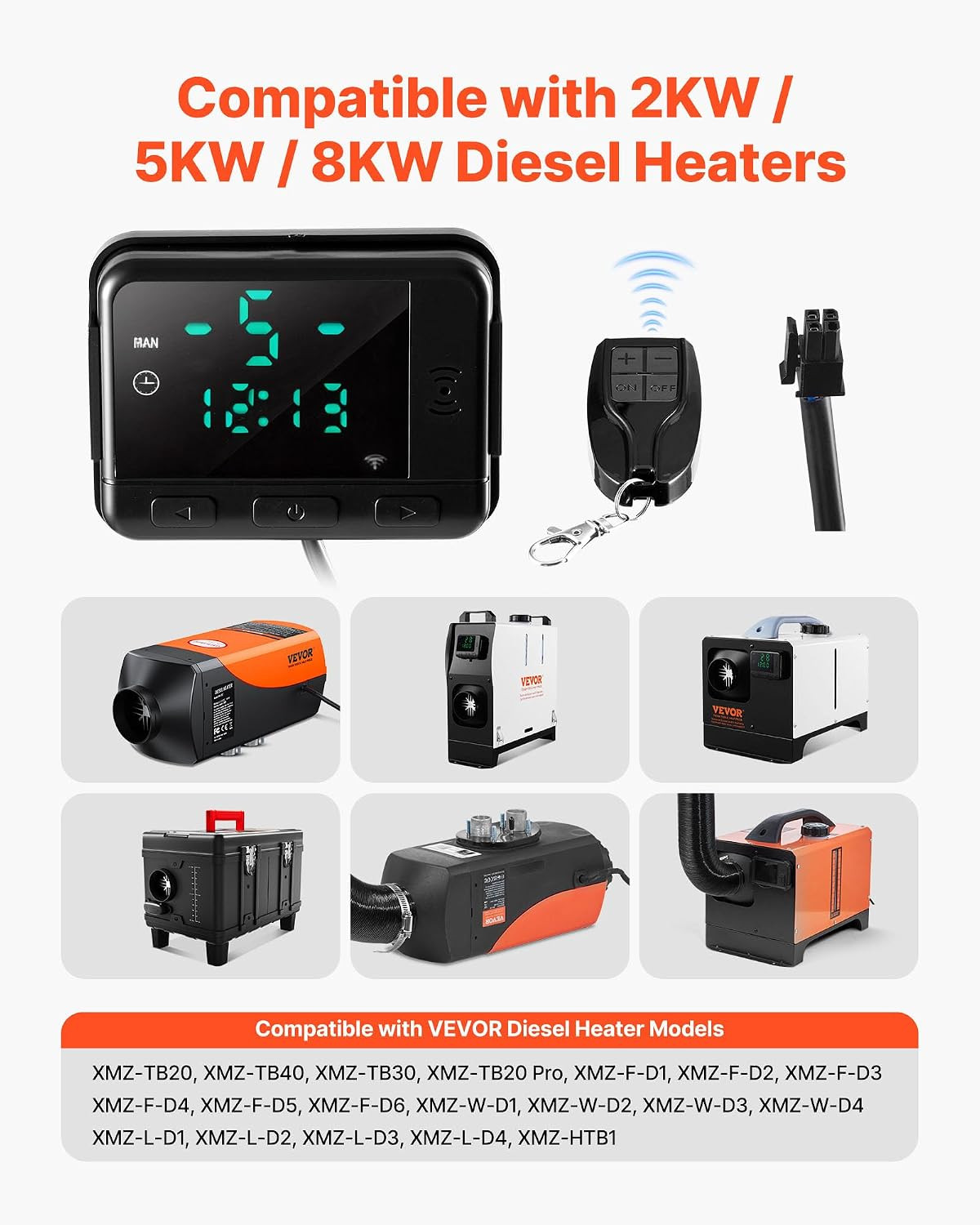 Diesel Air Heater Controller, DC5V Universal Diesel Air Heater Controller Thermo
