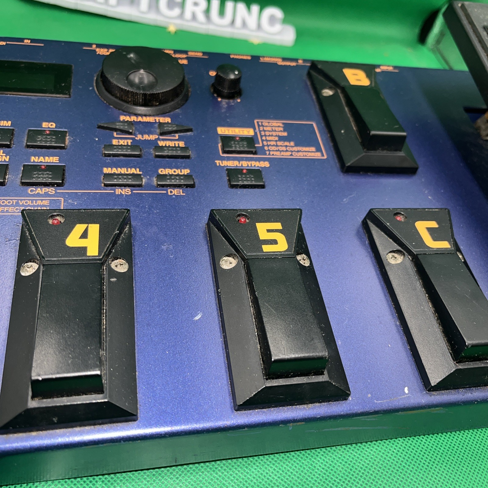 BOSS GT-5 Multi Effects Guitar Processor Pedal MIJ Tested Working