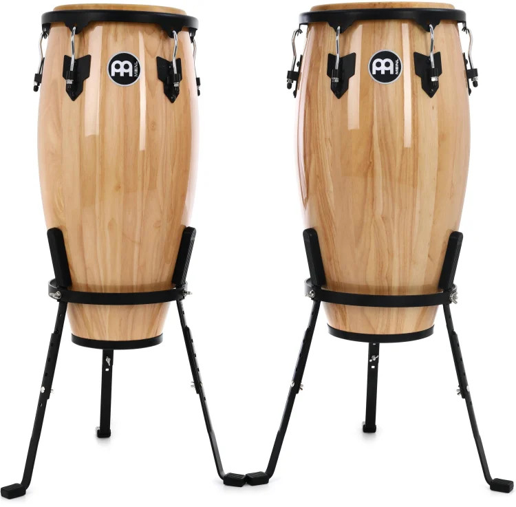 Meinl Percussion Headliner Series Conga Set with Basket Stands - 11/12 inch