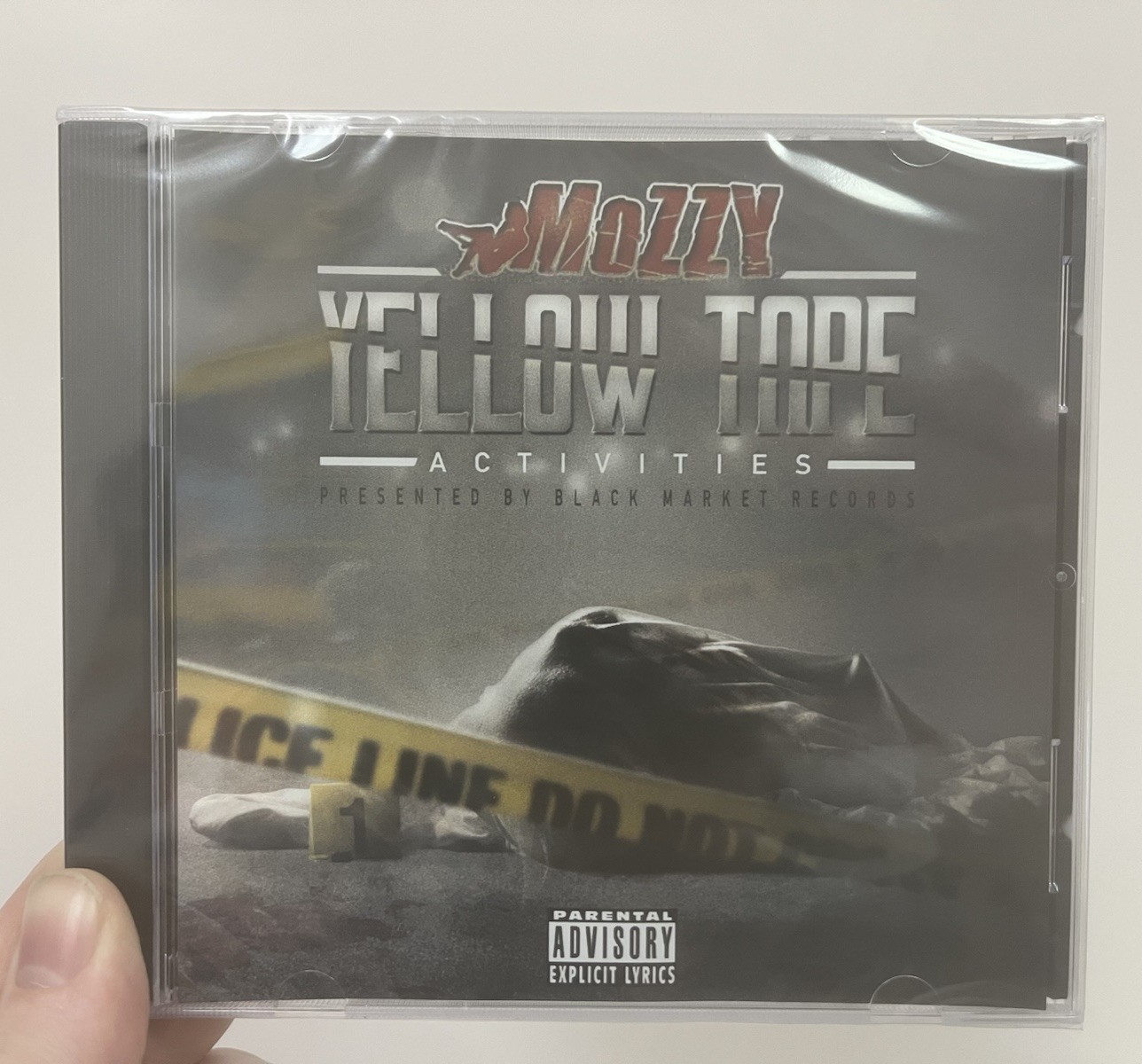 Bay Area Rap  Mozzy – Yellow Tape Activities CD --2015 Black Market  SEALED