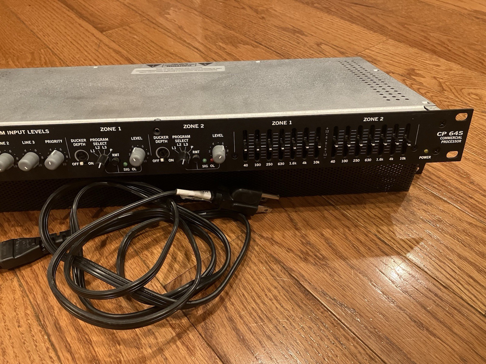 Rane CP 64S Audio Processor EQ/Ducking (FULLY TESTED)