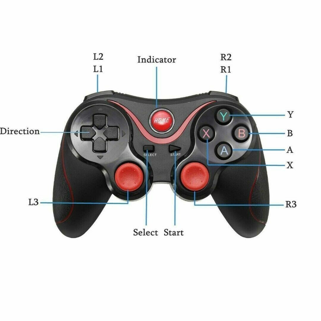 Control de juego recargable para celular android iPhone gamepad con Bluetooth