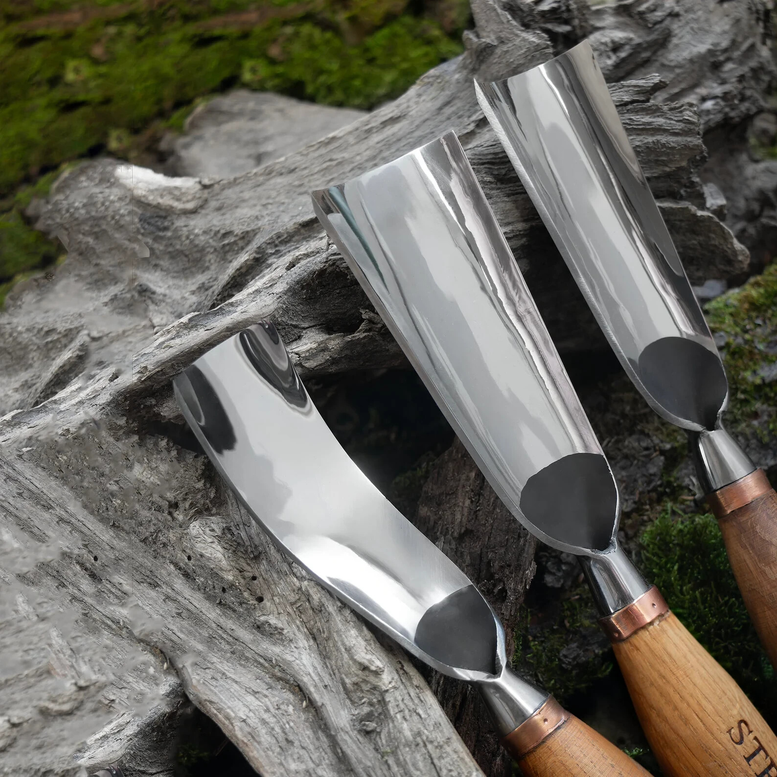 Sculpture toolset, Heavy-duty Chisels, Large Gouges set, Woodworking kit, Tools