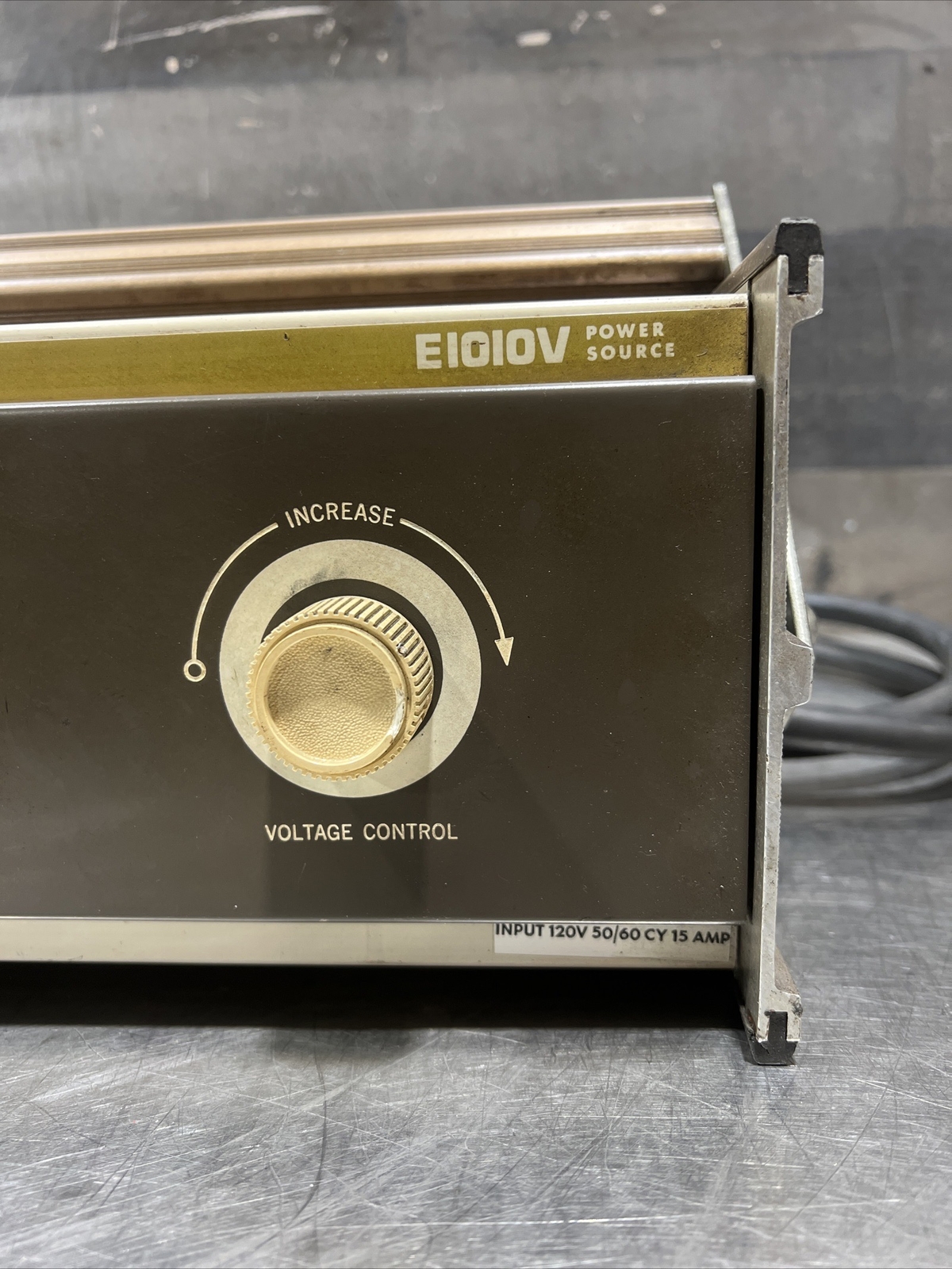 Staco e1010v volt amp meter ac power source adjustable calibrator Used Surplus