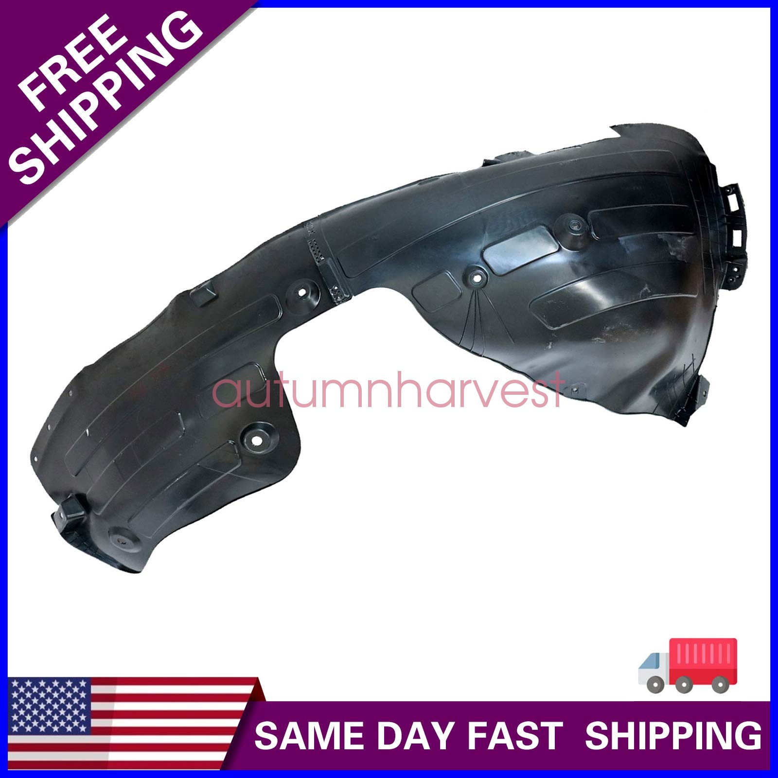 Fit 2023 Hyundai Santa Fe  SEL Sport Utility 4-Door Driver Side Fender Liner