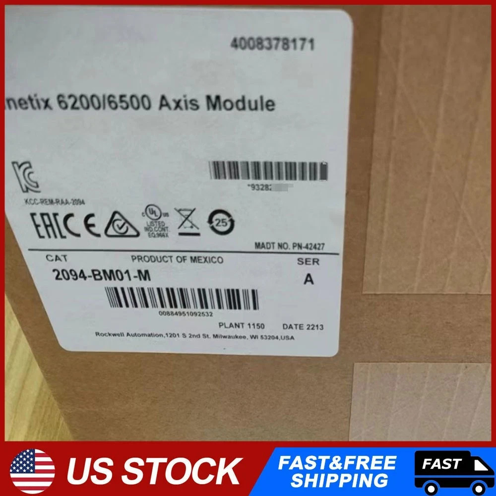 NEW Allen Bradley 2094-BM01-M /A Kinetix 6200/6500 Axis Module 2094-BM01-M