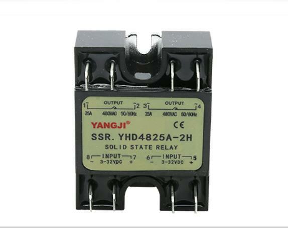 Two groups of input and output AC solid state relay YHD4825A-2H