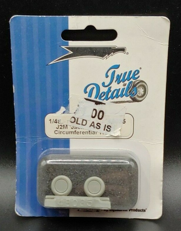 1/48 Squadron 48035 J2M Jack Wheel Set Circumferential Tread