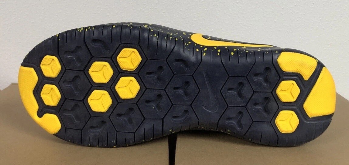 Nike Free TR 8 Michigan Size 11 Blue Yellow AR0419 400 NEW W/Box