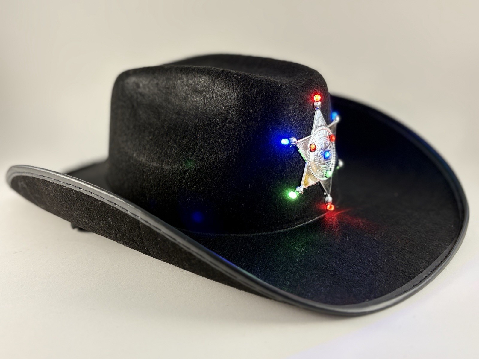 Children’s light up Sheriff Cowboy Hats -(lot of 50) Brand new with tags