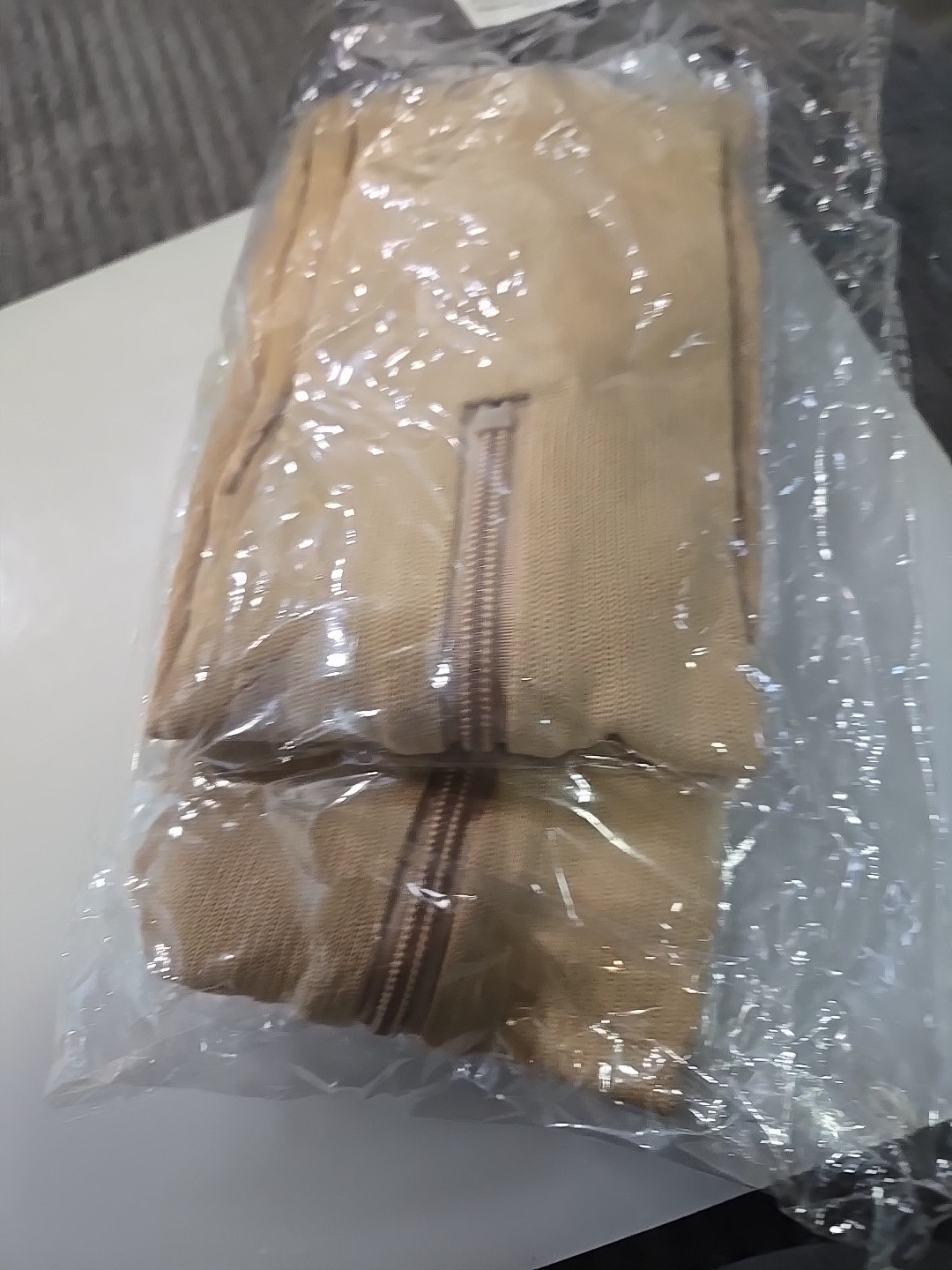 1 Pair  XXL Closed Toe Compression Stockings With Zipper