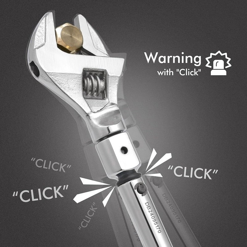 Adjustable Open End Torque Wrench 5 to 30 Nm Click Type HVAC Mini Split AC New