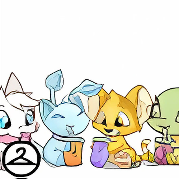 Neopets - Baby Boba Time Trinket RIC Code Item - ***ITEM ONLY***
