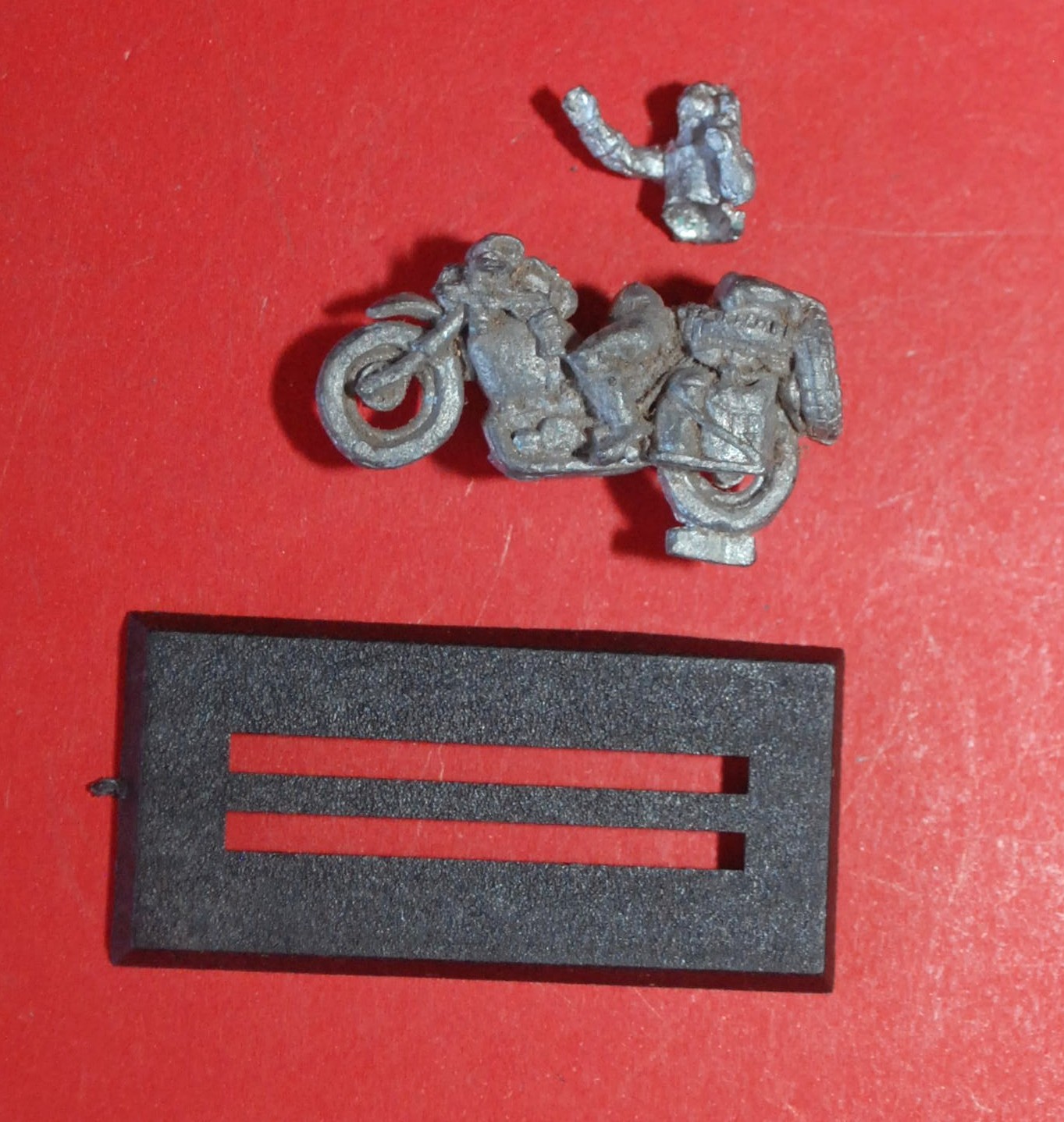 Citadel - Dark Future - Street Warrior - Metal  Motorbike , Bike w/Rider #B