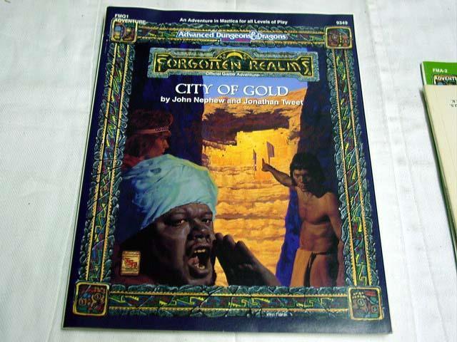 TSR : Advanced Dungeons & Dragons: City of Gold - FORGOTTEN REALMS - #9349