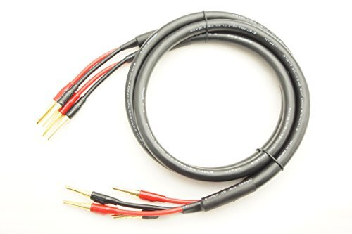 MOGAMI 3103 2-Pair Speaker Cable with Banana Plugs (3m)　NEW