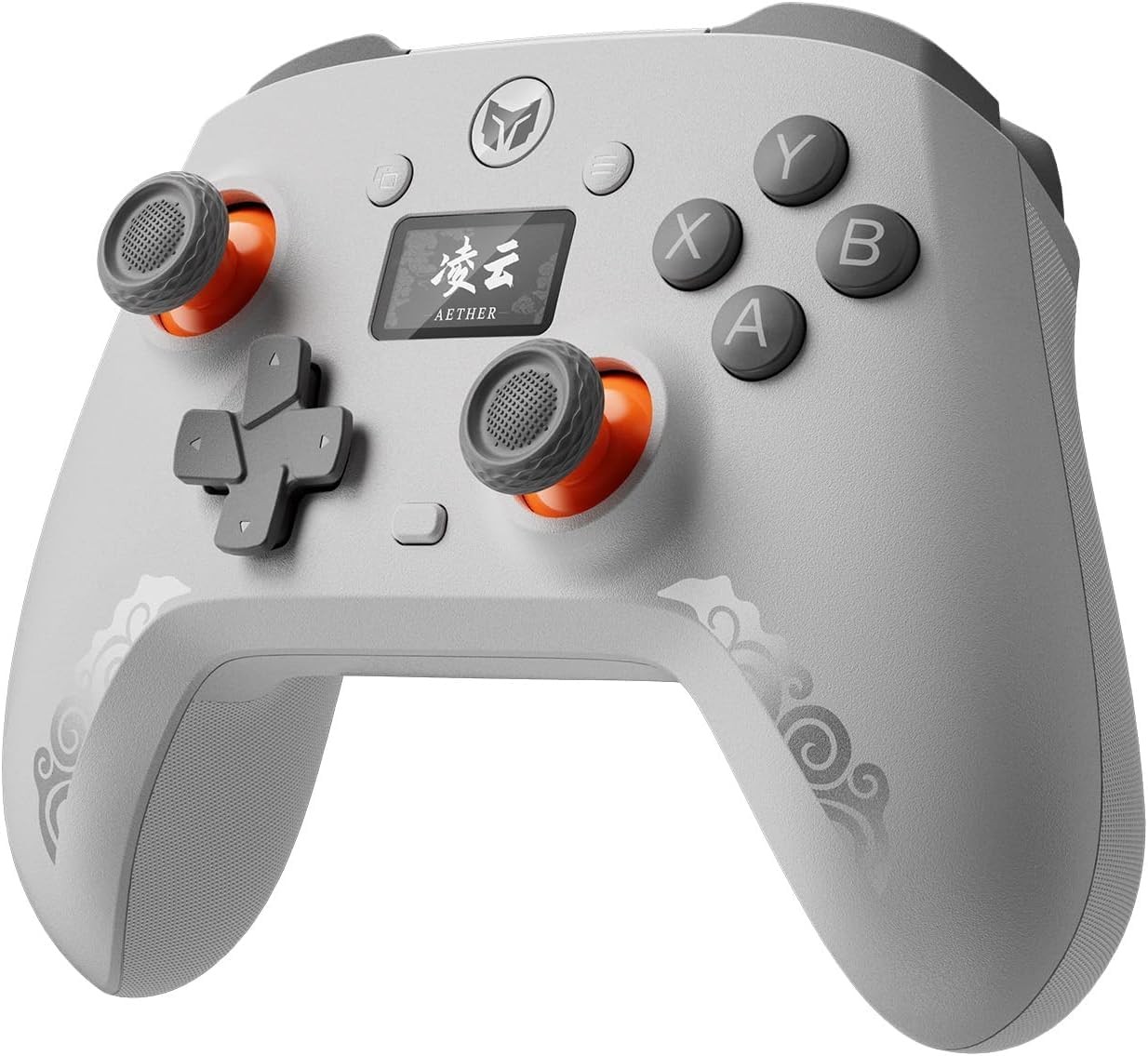 BIGBIG WON AETHER Wireless Hall Effect Controller with Smart Display for Switch