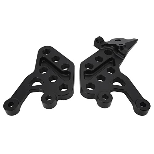 Foot Peg Brackets for Surron Light Bee,CNC Adjustable 7075 Aluminum black