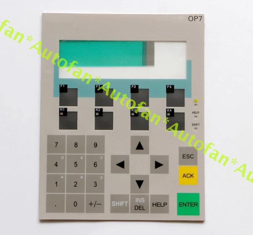 QTY:1  for  6AV3607-1JC30-0AX1 Membrane Keypad  OP7 OP7/PP 6AV3607-1JC00-0AX1