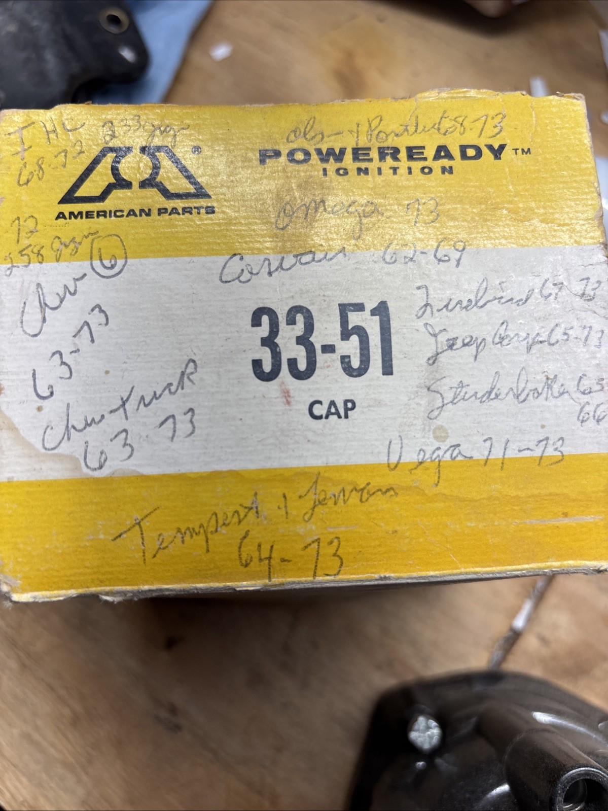 Gm, Ihc , Jeep. Distributor Cap  Big A 33-51 60s 70s 6 Cylinder
