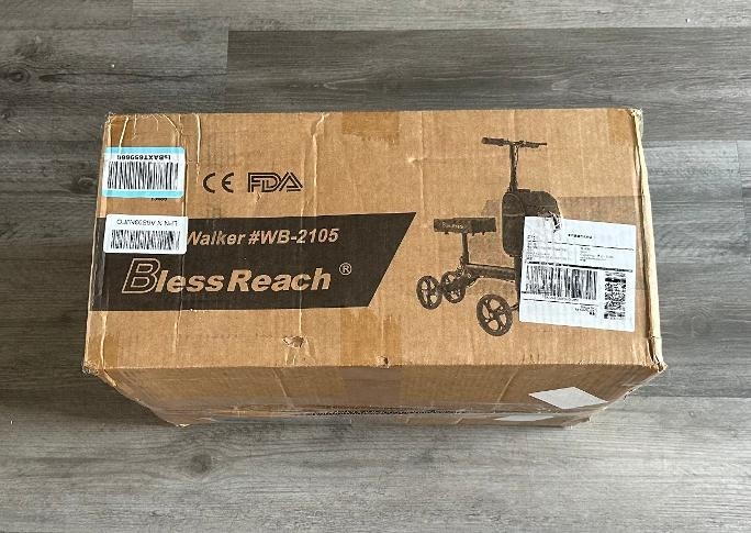 NEW BlessReach Knee Scooter Steerable Knee Walker