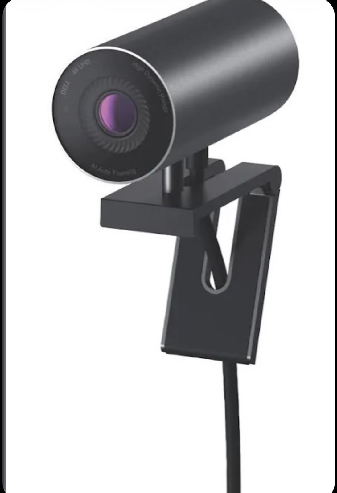 Dell UltraSharp 4K HDR Webcam - Black