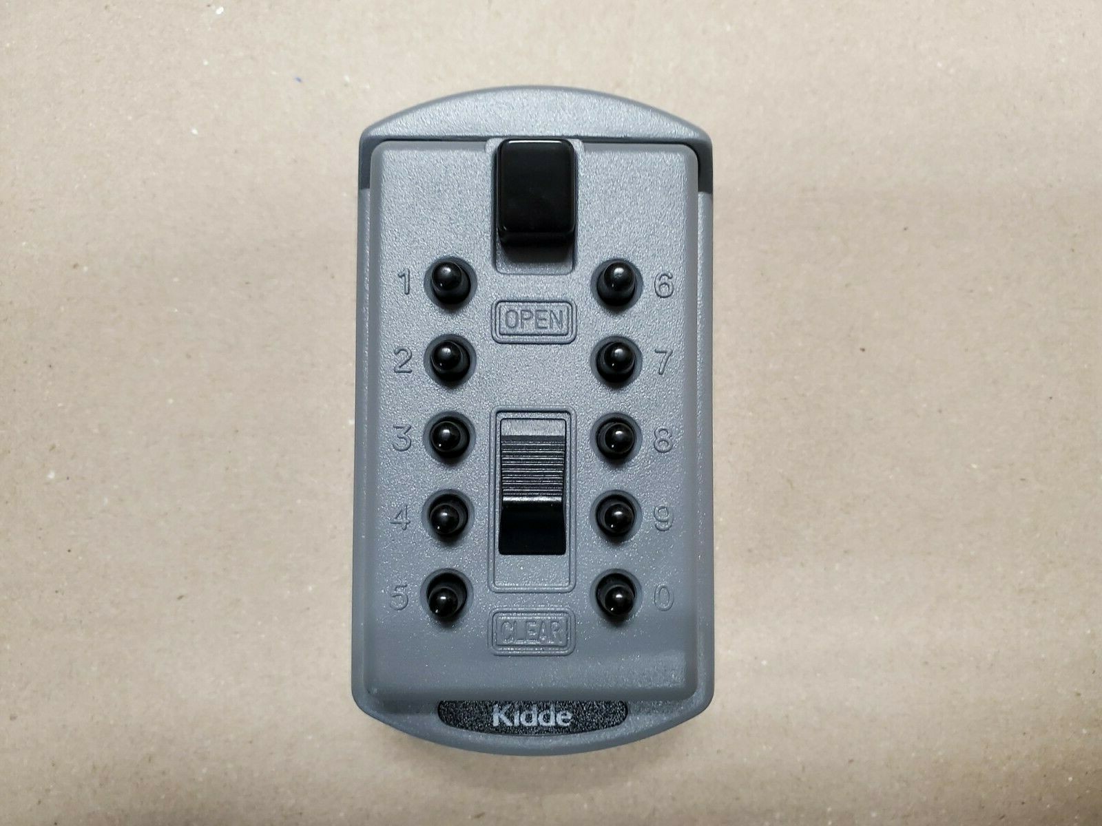 Kidde AccessPoint Pushbutton Slimline Combination KeyBox (holds two keys)