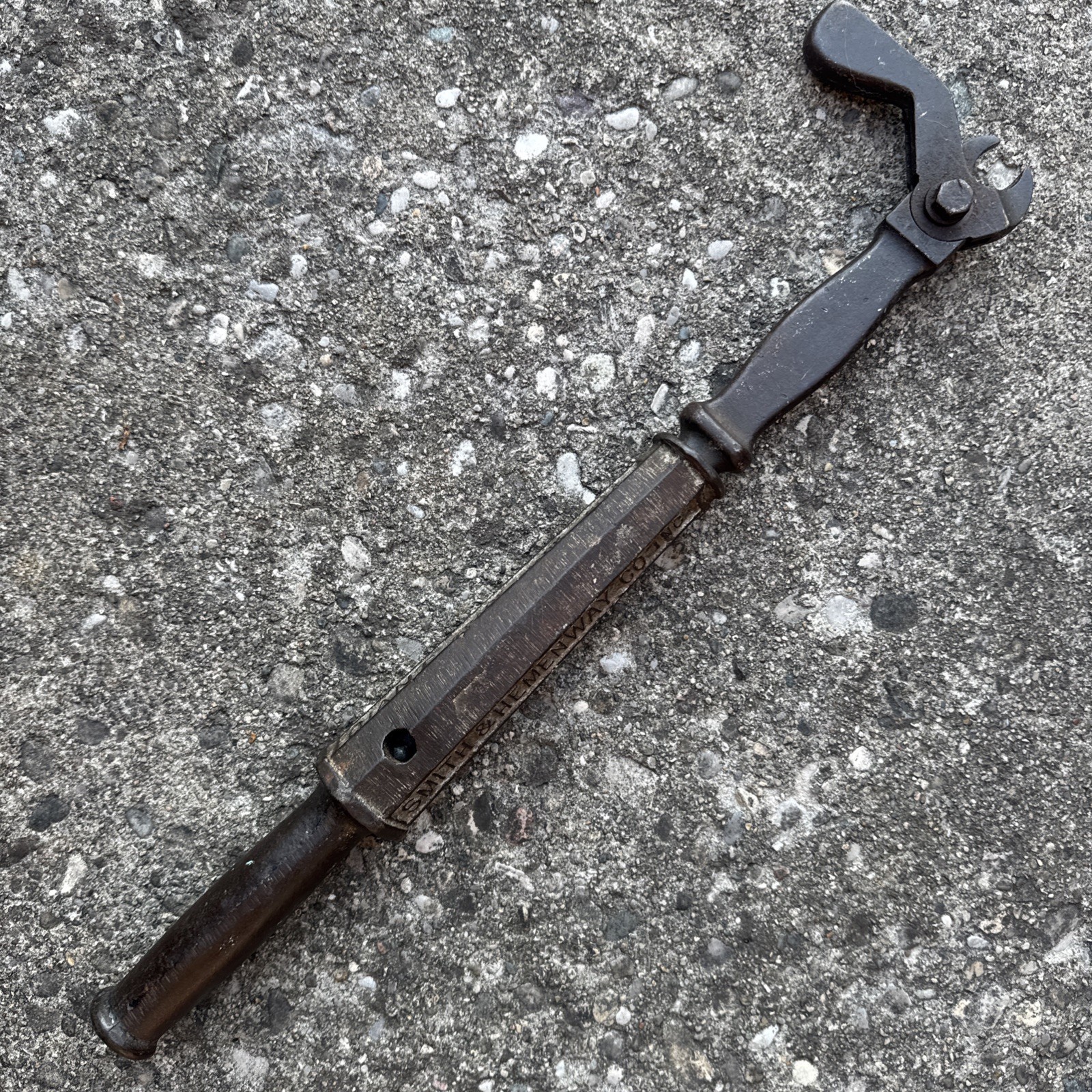 Antique Smith & Hemenway Co Nail Puller GIANT No 1 Jamestown N.Y. USA 24" Open