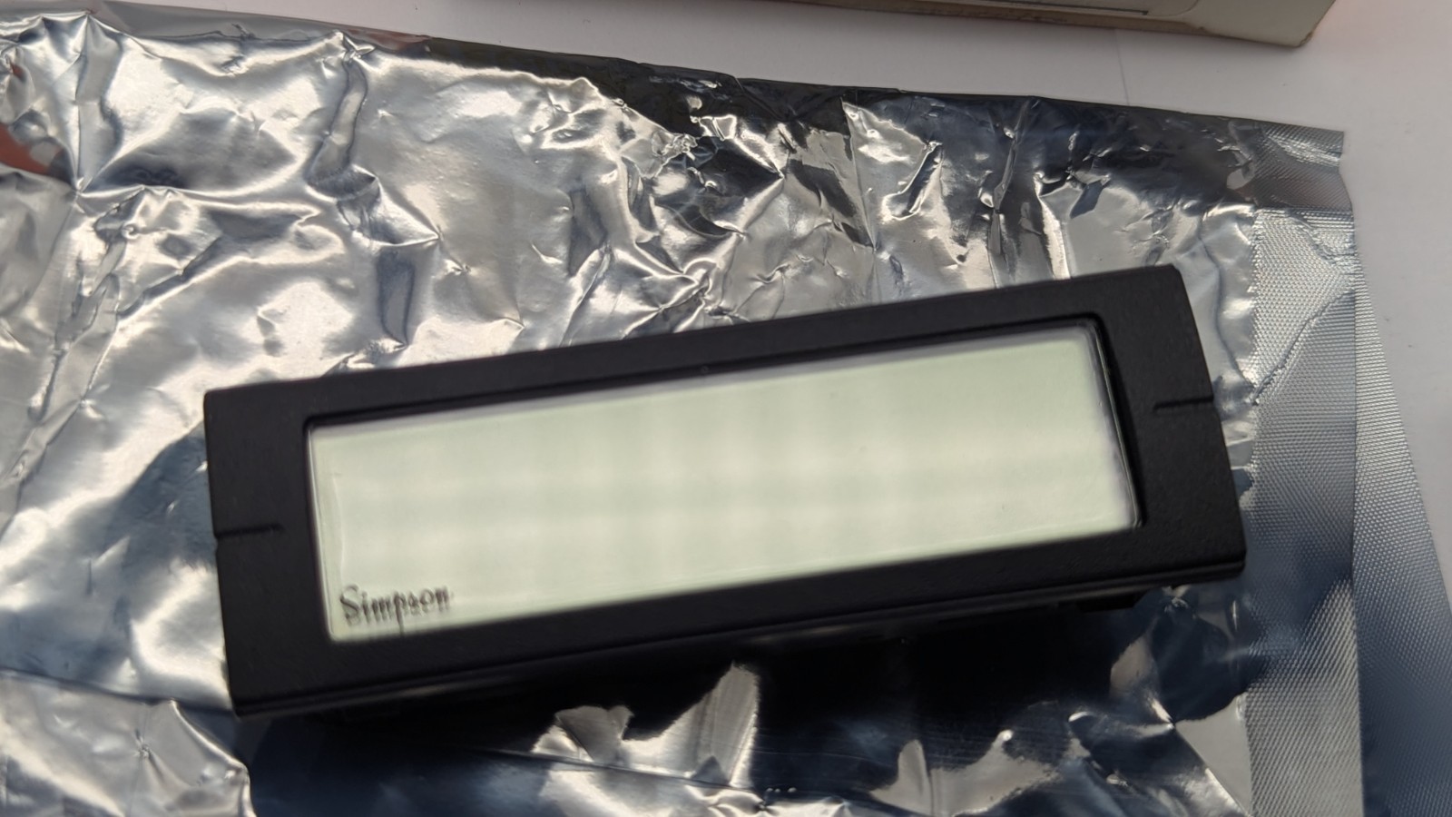 Simpson M14500140 Mini Digit Digital DIN Meter Panel Display NEW OLD STOCK