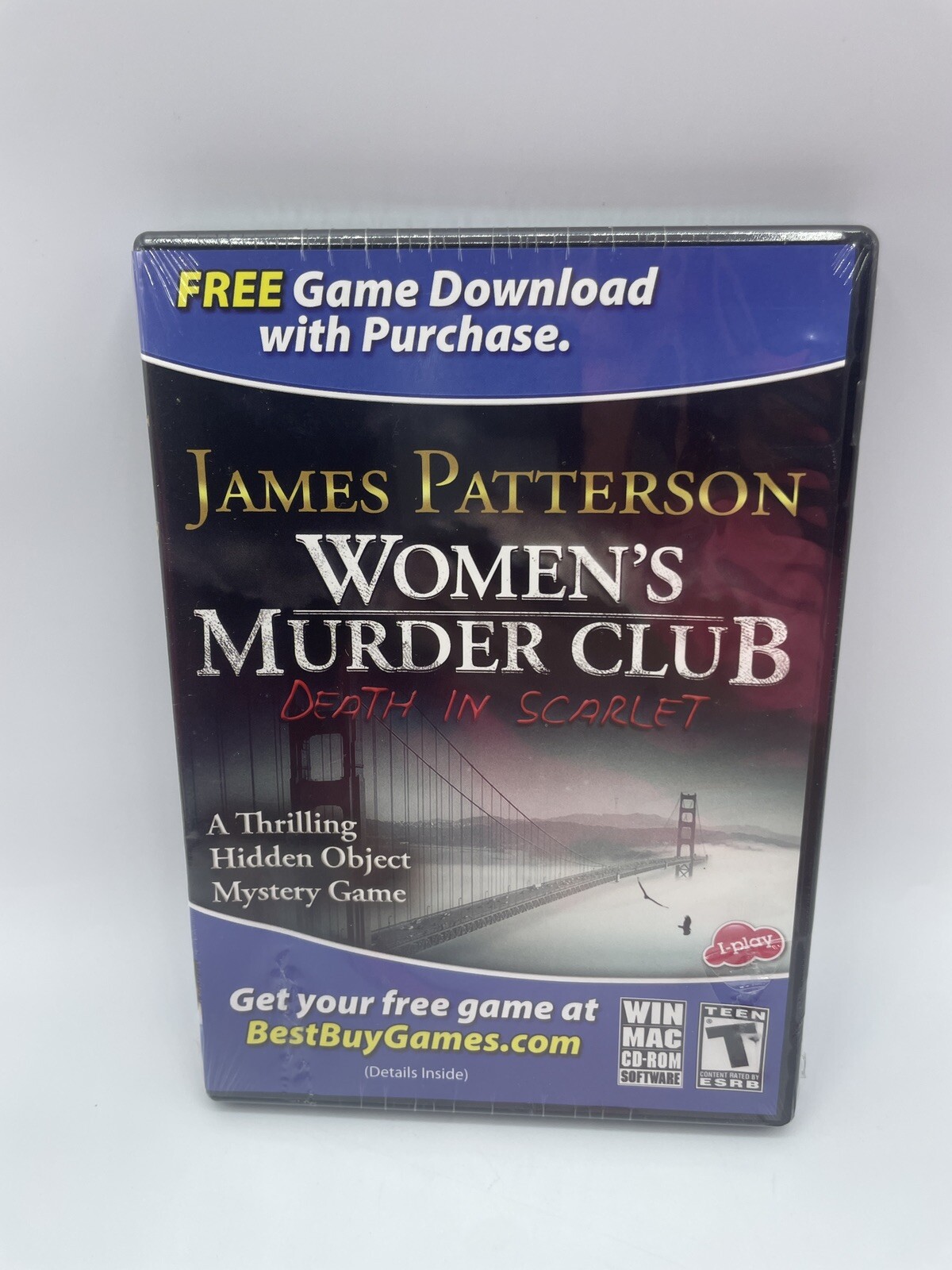 James Patterson Women's Murder Club Death In Scarlet PC & Mac CD 2008 Game
