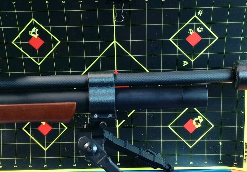 Pinty Timber Barrel Band With Picatinny Rail