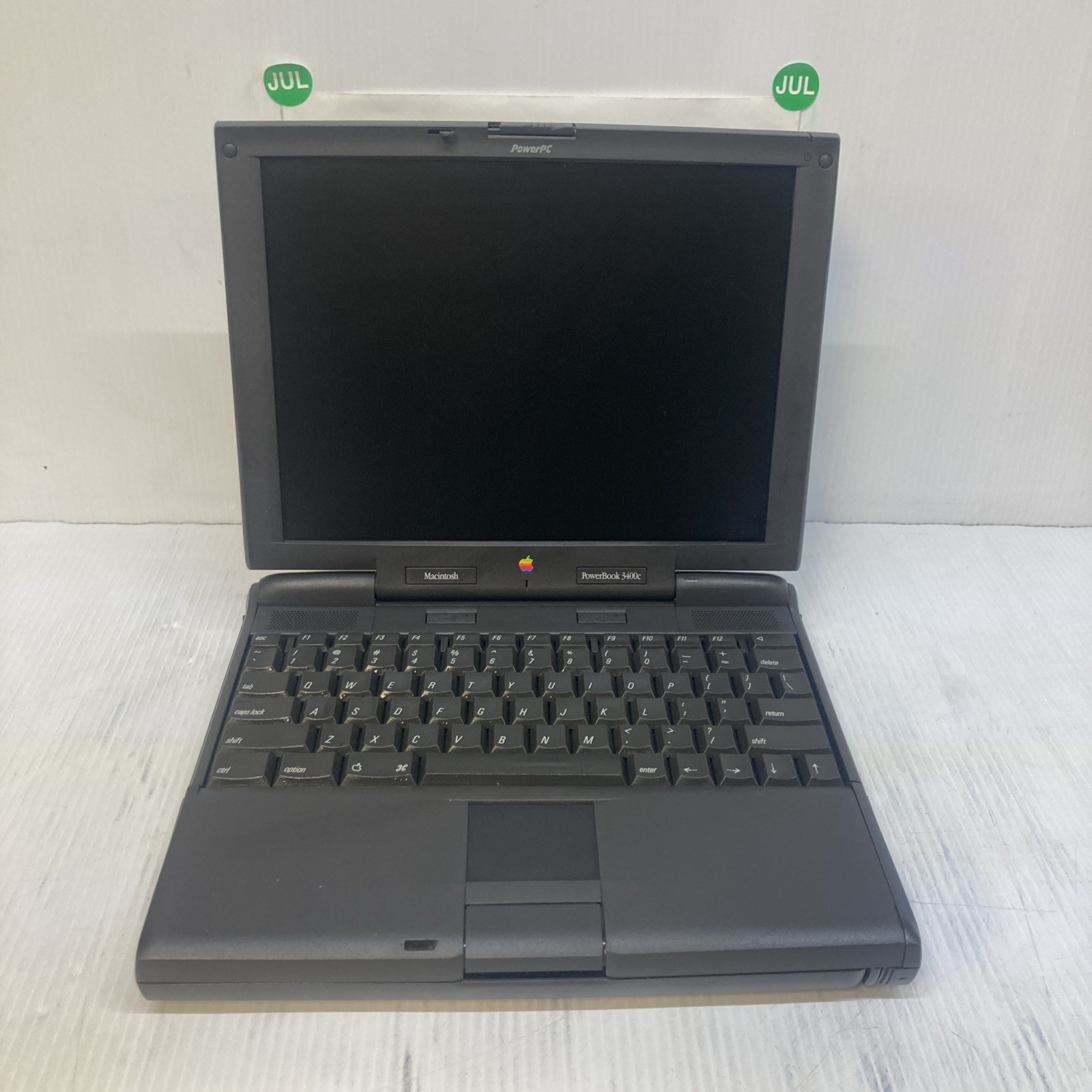 Apple PowerBook 3400c TFT LCD RARE Vintage Laptop untested powers on no display